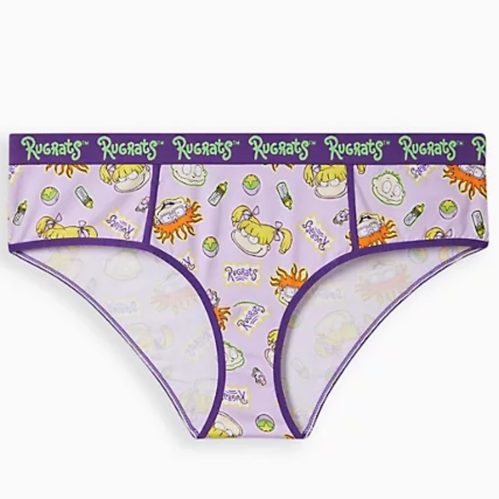 Torrid Nickelodeon Rugrats Purple Cotton Hipster Panty